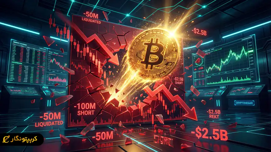 لیکویید شدن موقعیت های short بیت کوین در جهش ۹۱ هزار دلاری