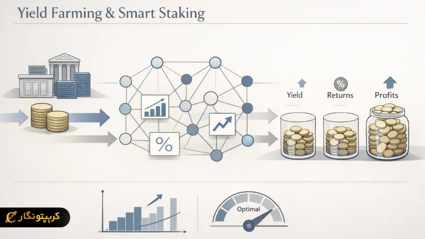 ییلد فارمینگ و استیکینگ هوشمند