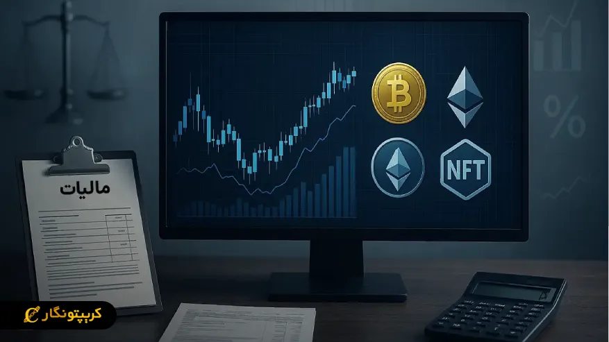 اخذ مالیات از درآمد حوزه های دیفای و NFT