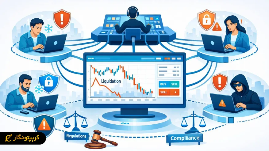 ریسک های ترید در صرافی های متمرکز (CEX)؛ همه خطراتی که باید بدانید