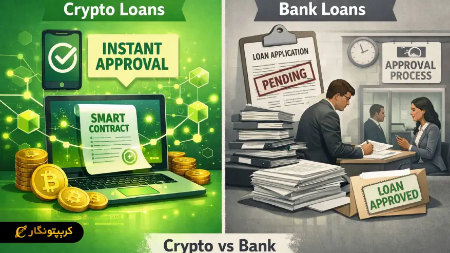 مقایسه وام رمزارزی با وام های سنتی