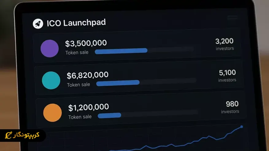 آموزش سرمایه‌گذاری در ICO LAUNCHED