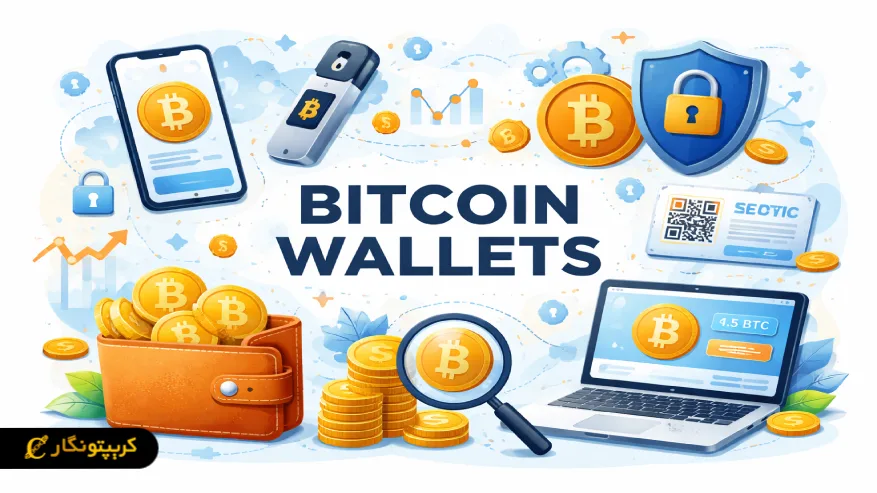 معرفی کیف پول های بیت کوین به همراه نمونه های برتر