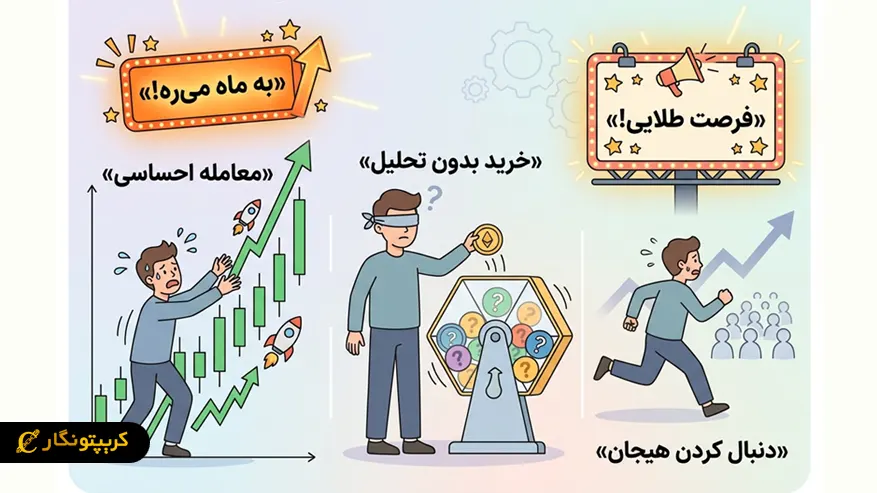 اشتباهات رایج در انتخاب بهترین آلت کوین ها برای خرید