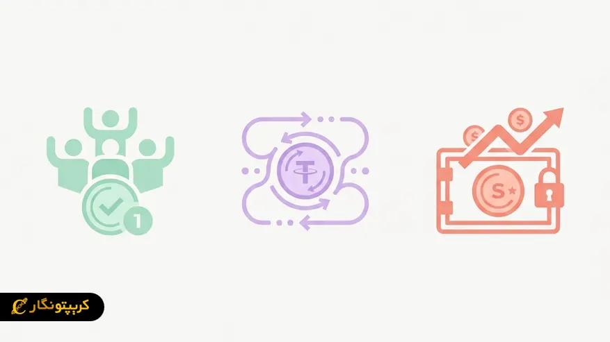 دولت توکن و استیکینگ کردن