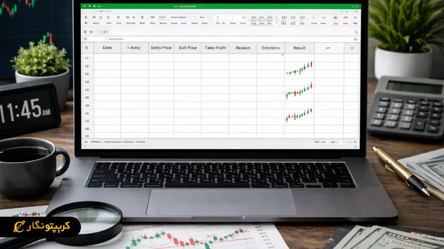 آموزش ساخت ژورنال ارز دیجیتال