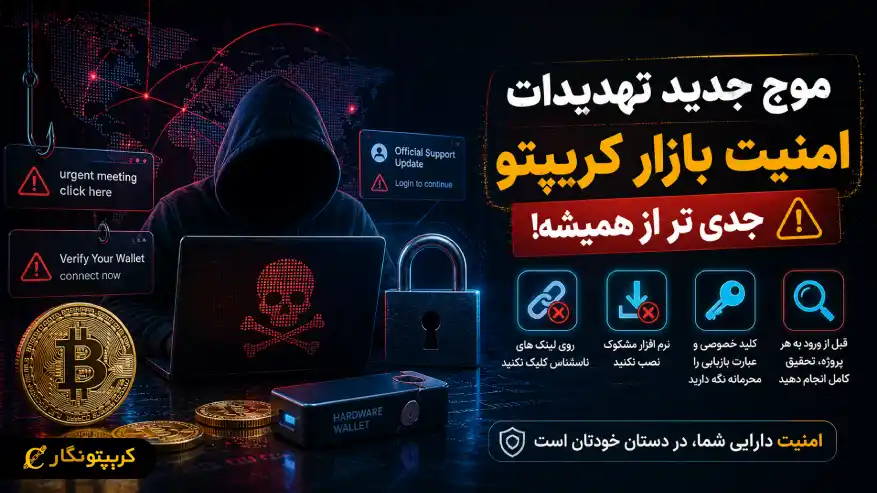 امنیت بازار کریپتو در خطر - افزایش حملات سایبری و کلاهبرداری های سازمان یافته