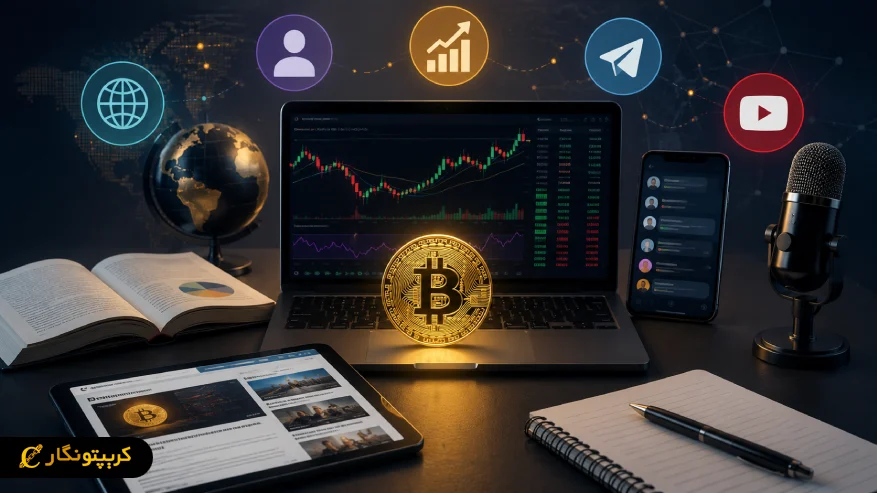 انواع منابع فارسی تحلیل بیت کوین کدام اند؟