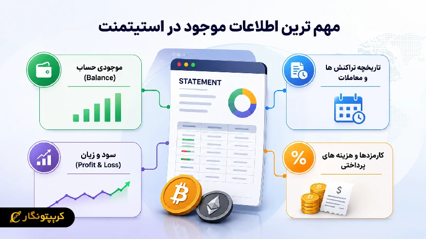 مهم ترین اطلاعات استیتمنت