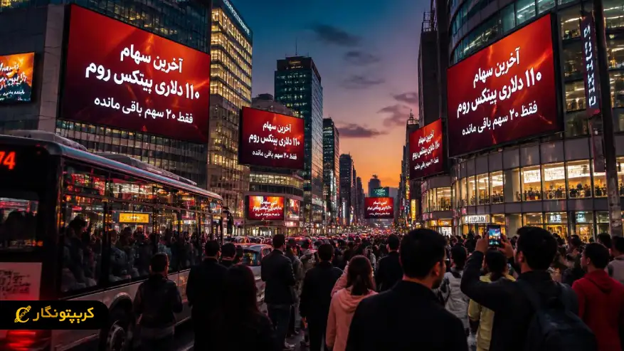 فقط ۲۰ سهم از آخرین سهام ۱۱۰ دلاری بیتکس روم باقی مانده