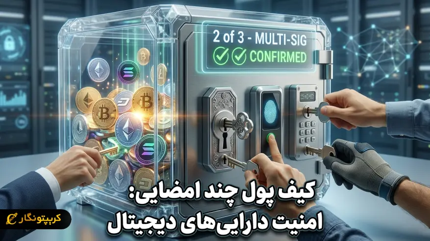 آموزش کیف پول چند امضایی ارز دیجیتال و استراتژی امنیتی آن