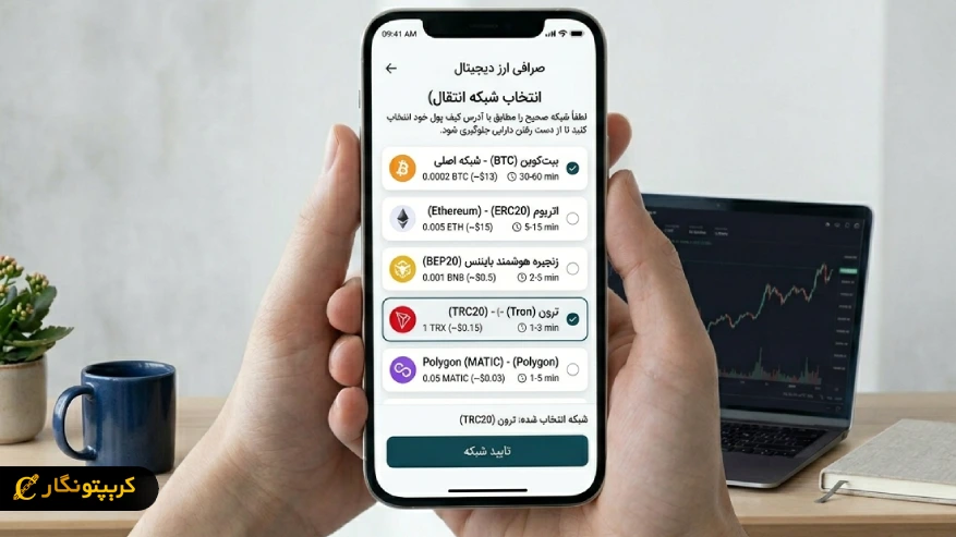 شبکه در صرافی