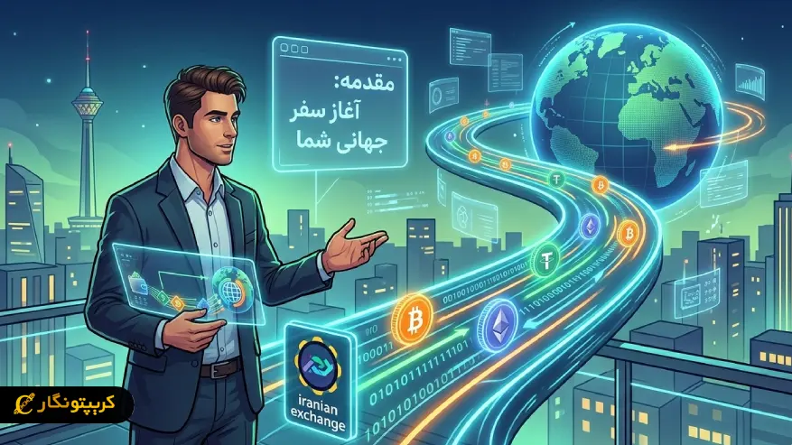 انتقال ارز دیجیتال به صرافی بین المللی