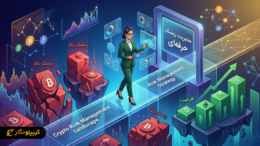 مدیریت ریسک حرفه ای در بازار ارز دیجیتال