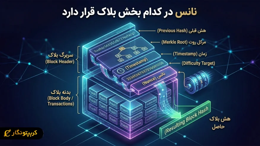 نانس در کدام بخش بلاک قرار دارد؟
