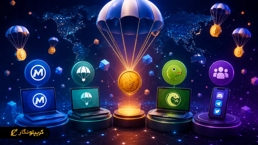 بهترین سایت ها برای پیدا کردن ایردراپ ارز دیجیتال