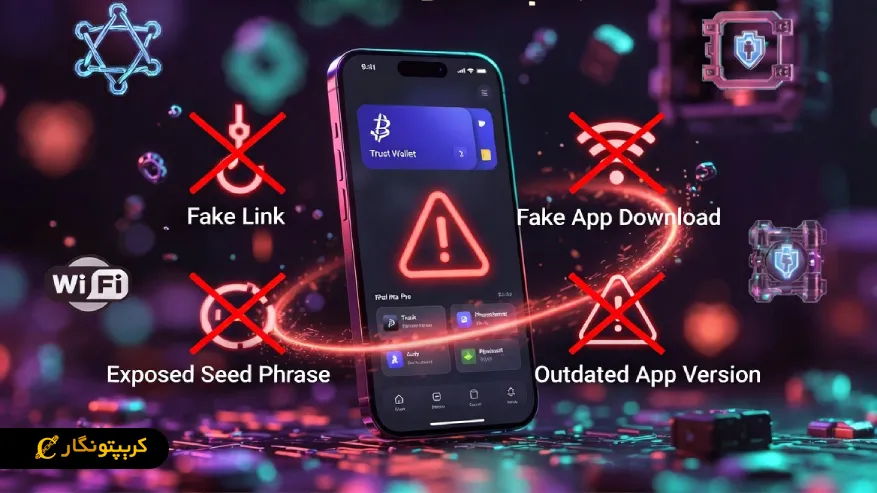 اشتباهات رایج هنگام استفاده از کیف پول نرم افزاری آیفون