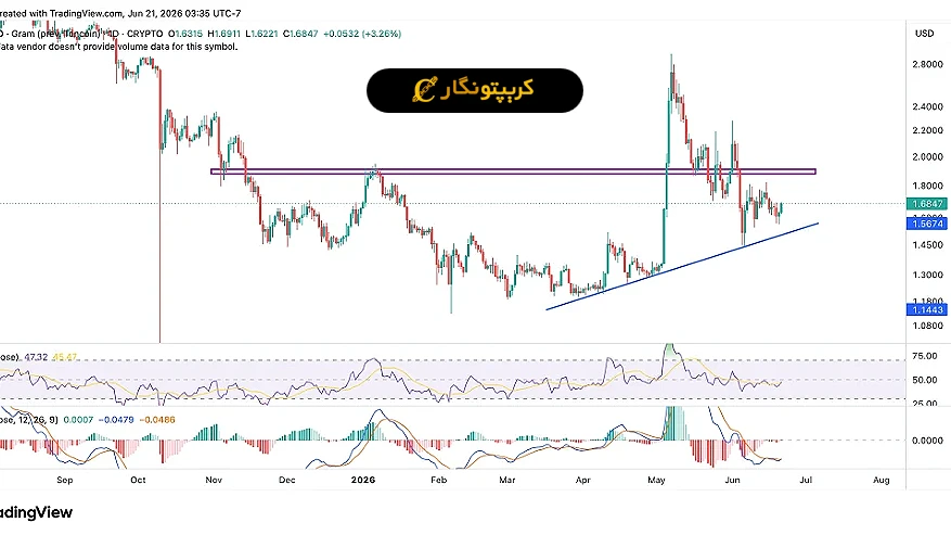 نمودار تحلیل گرام 31 خرداد 1405