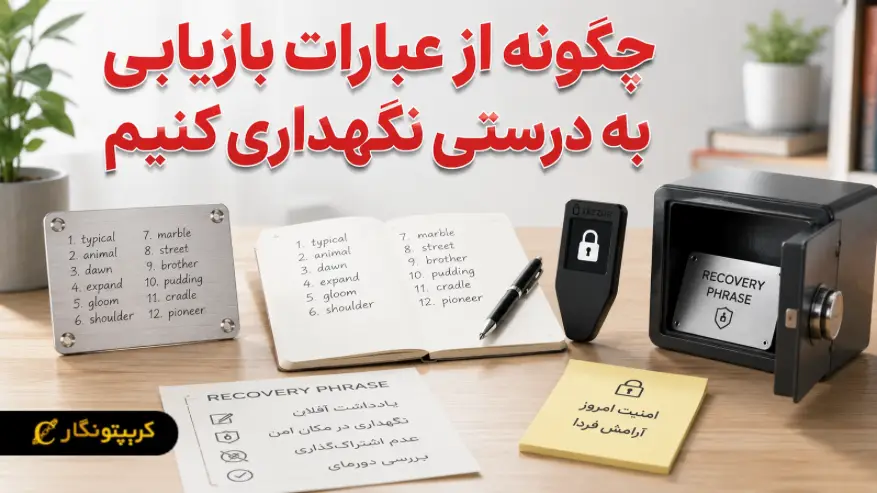 چگونه از عبارت بازیابی به درستی نگهداری کنیم؟