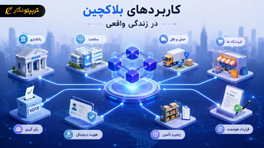 کاربردهای بلاکچین در زندگی واقعی