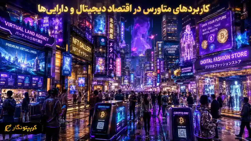 کاربردهای متاورس در اقتصاد دیجیتال و دارایی ها