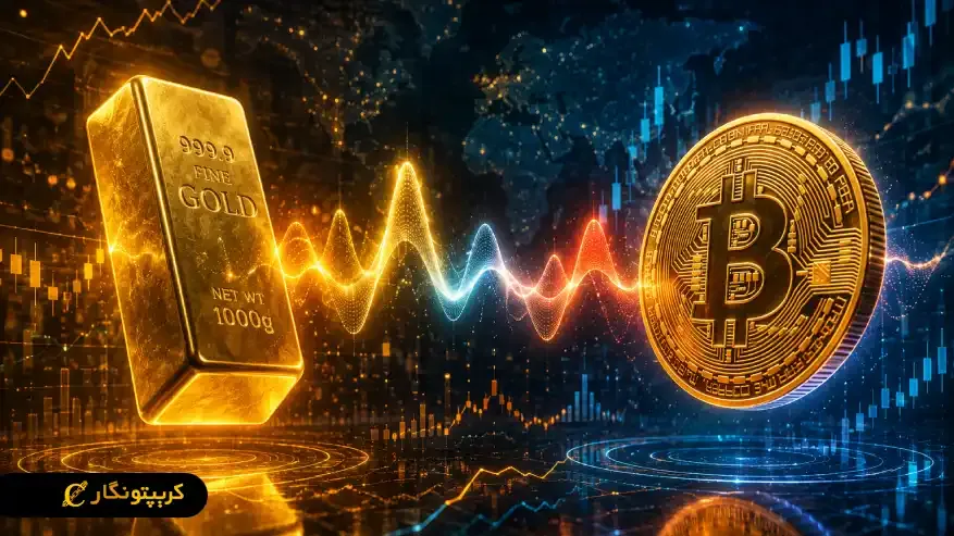 تاثیر قیمت طلا بر بیت کوین؛ رابطه بیت کوین و طلا چیست؟