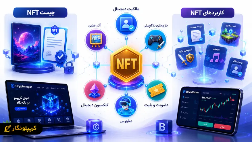 نحوه کار و کاربرد ان اف تی