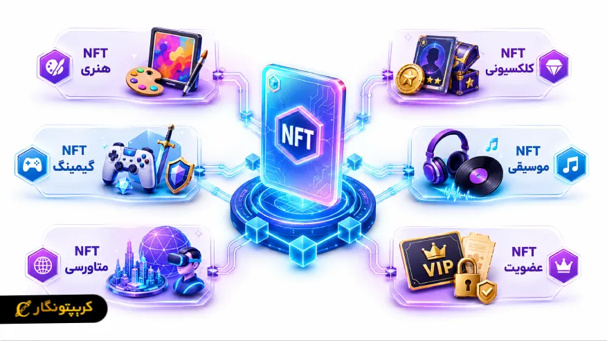 انواع NFT