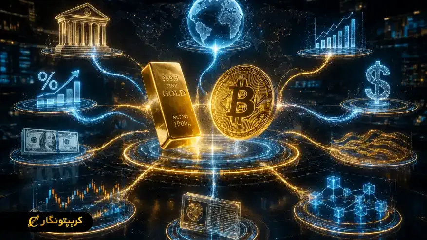 عوامل موثر بر رابطه طلا و بیت کوین