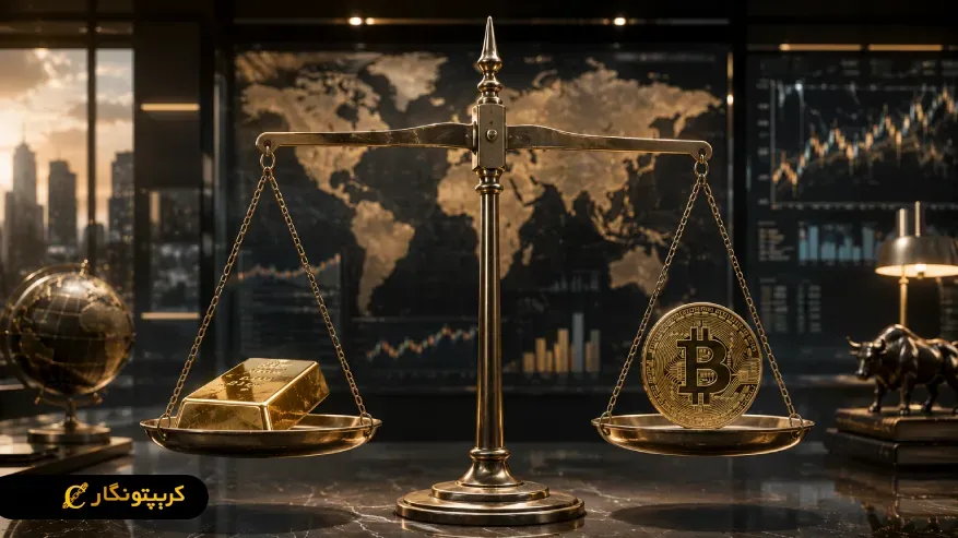 آیا افزایش قیمت طلا باعث رشد بیت کوین میشود؟