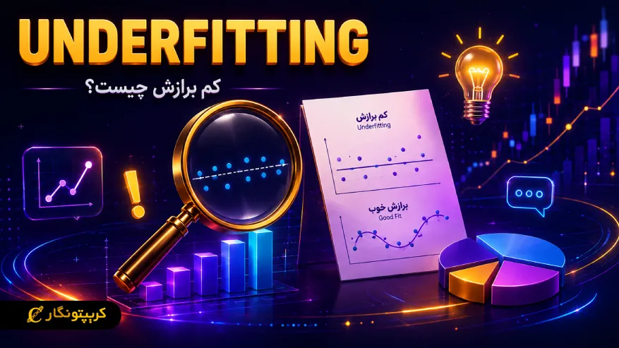 کم برازش در ارز دیجیتال چیست؟ راهنمای تشخیص و جلوگیری از Underfitting