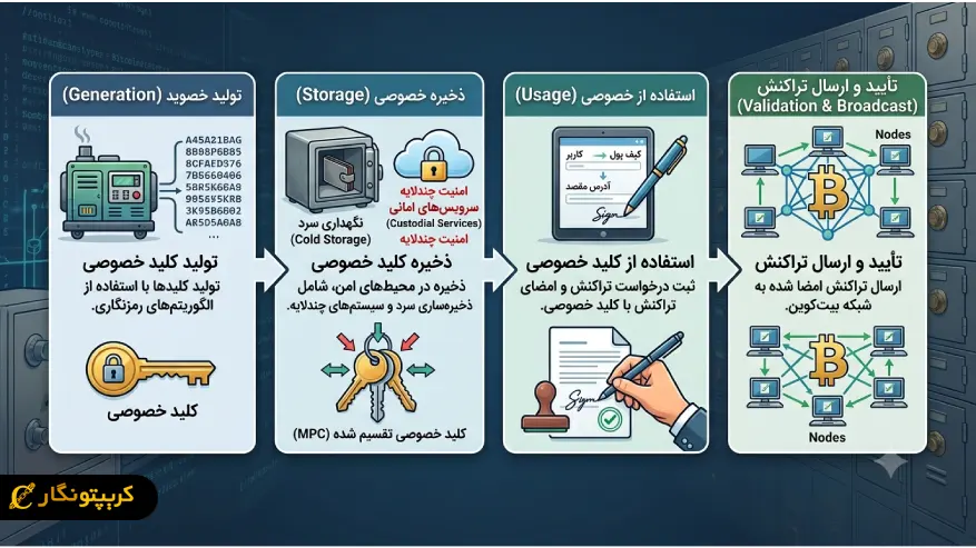 Bitcoin Custody چگونه کار می کند؟