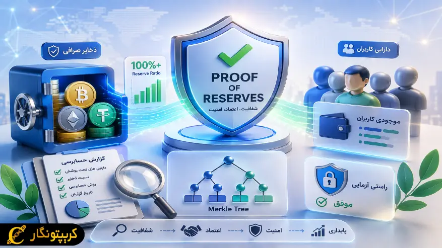 اثبات ذخایر (Proof of Reserves) چیست و چگونه صرافی ها ذخایر خود را اثبات میکنند؟