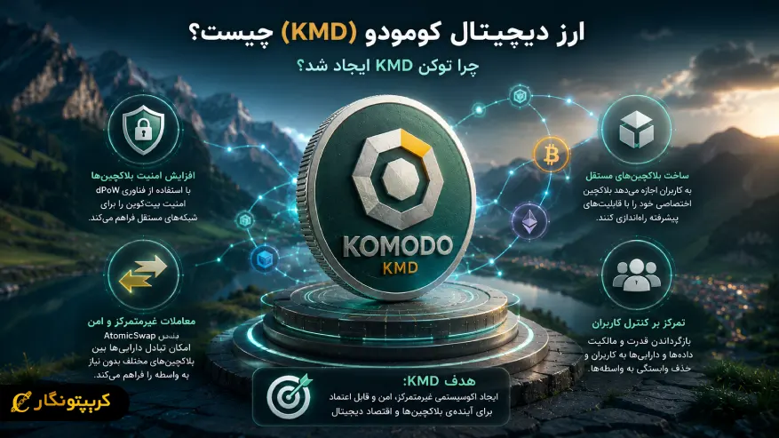 ارز دیجیتال کومودو (KMD) چیست؟