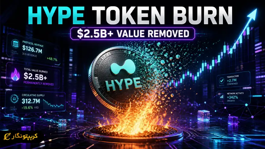 رکورد جدید توکن سوزی HYPE!