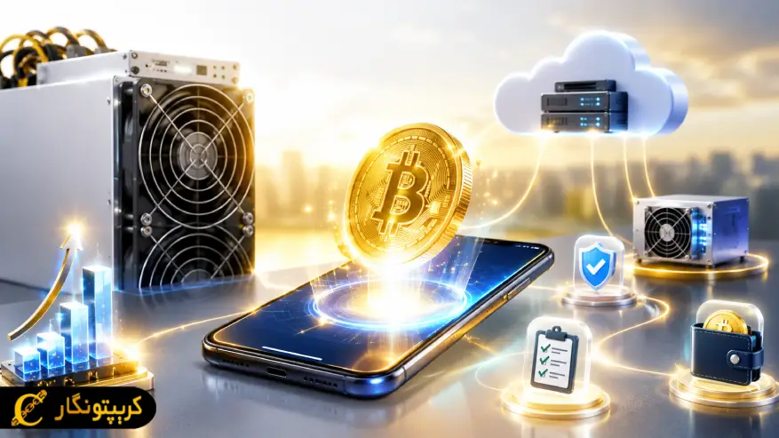 آموزش استخراج بیت کوین با موبایل