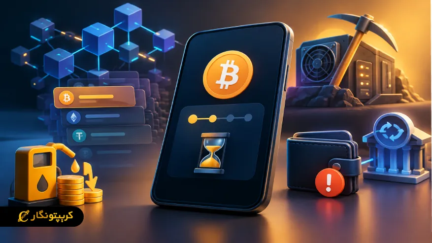 دلایل پندینگ شدن تراکنش ارز دیجیتال